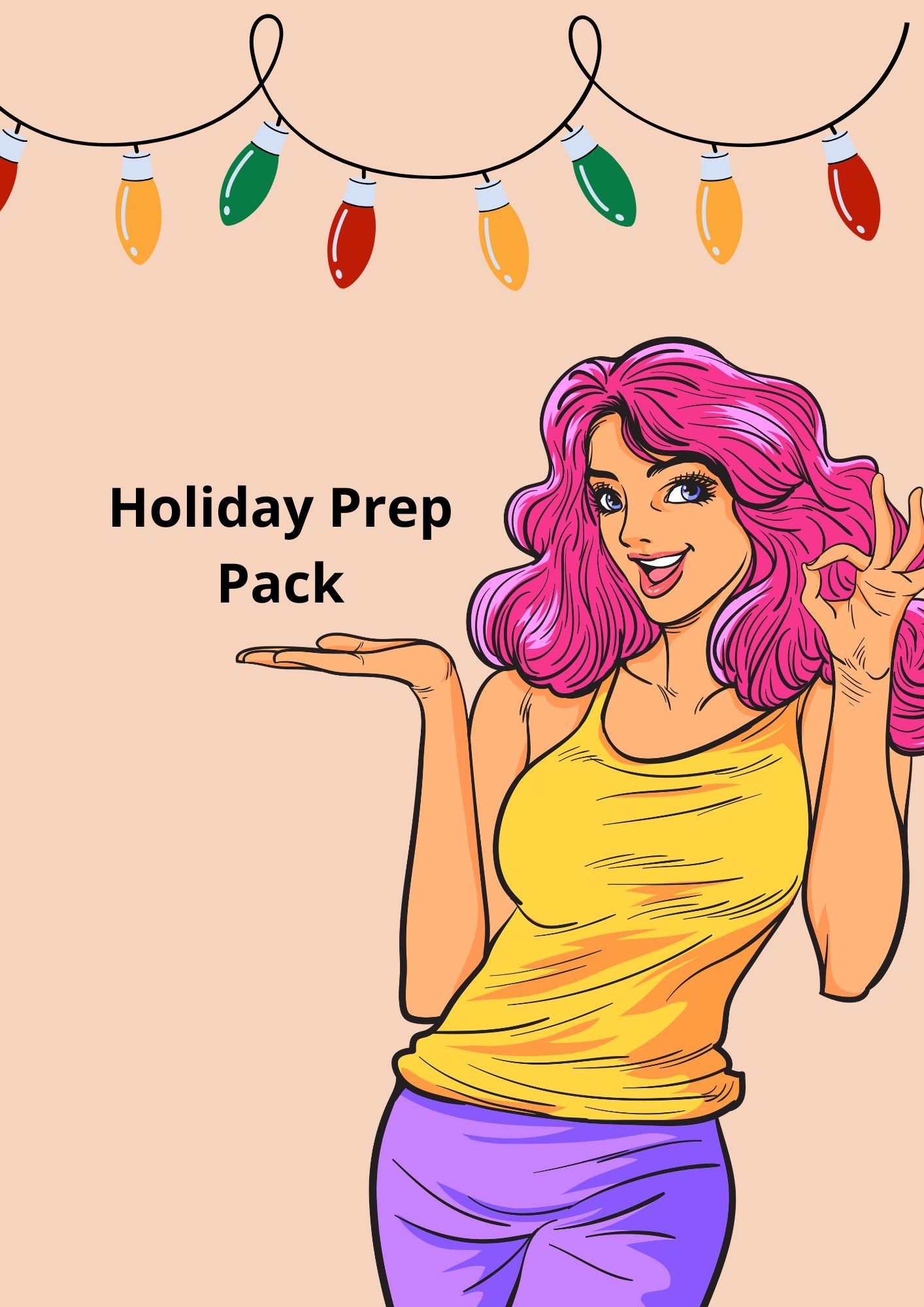 Holiday Prep Pack voor 1 week
